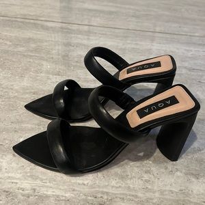 Aqua heels